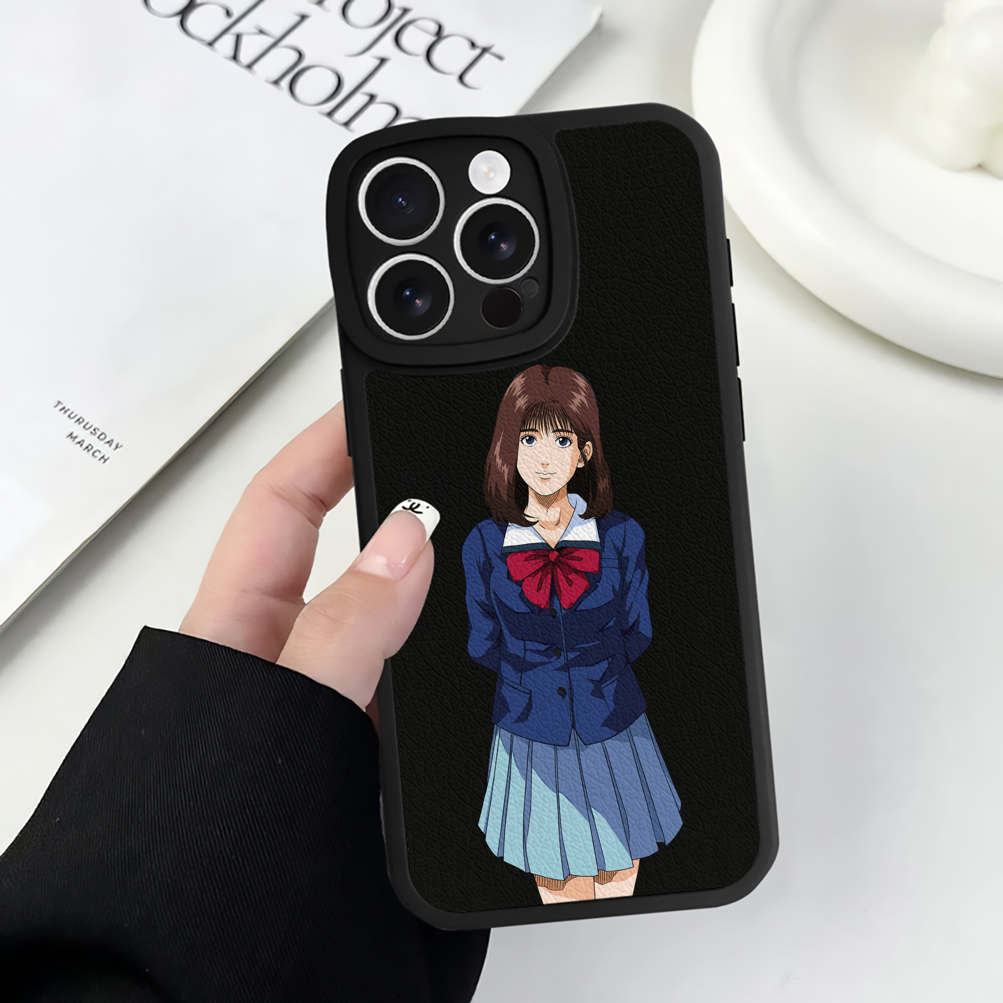 （画像用） SLAM DUNK／スラムダンク 【iPhone 16シリーズ対応】シリコンスマホケース（レザー調） 材質：シリコン
